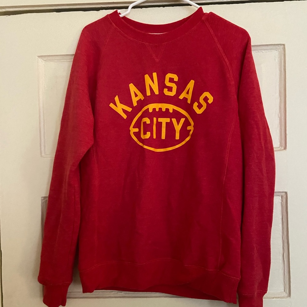 Charlie Hustle Kansas City Football Crewneck